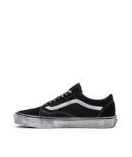 VANS UA OLD SKOOL  Tenisi din piele subliniat alb/negru - Pantofi unisex - 3