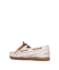 TIMBERLAND CLASSIC BOAT  Pantofi de barca din piele bob plin alb - Pantofi femei - 3