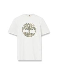 TIMBERLAND KENNEBEC RIVER TREE LOGO Tricou din bumbac alb vintage - tricou - 4