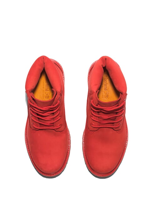 6 INCH LACE UP  Botine captusite aura portocalie - Pantofi femei