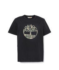 TIMBERLAND KENNEBEC RIVER TREE LOGO Tricou din bumbac BLACK - tricou - 4