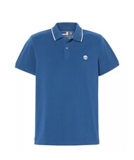 TIMBERLAND JACQUARD YD  Tricou polo cu maneca scurta denim închis la culoare - maiou Polo - 4