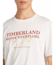 TIMBERLAND TFO SS OUTDOOR  Tricou din bumbac alb vintage - tricou - 3