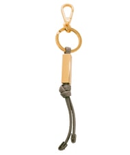 COCCINELLE ESSENTIAL Breloc din piele și metal cafea - Portchei - 3