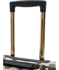 GUESS BEYZA 18 Troler Bagaj de mana logo negru - Bagaje de mână - 5