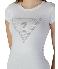 GUESS SS TRIANGLE OMBRE R3  Tricou cu maneca scurta alb purpuriu - tricou - 3