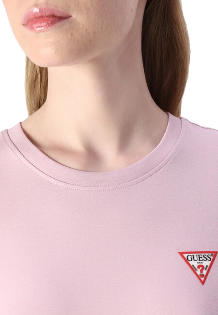 MINI TRIANGLE Tricou slim fit crema de liliac - tricou