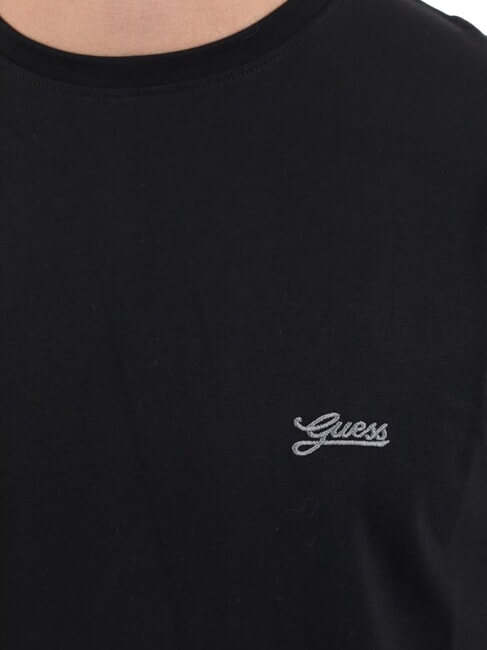 BASIC PIMA Tricou din bumbac stretch jetbla - tricou