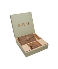 GUESS GIFT BOX Mini portofel și husă pentru airpods LOGO LAPTE - Portofele femei - 5