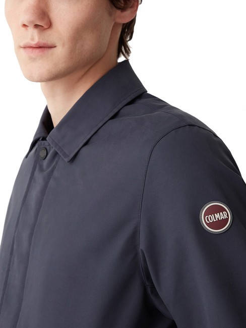 VALUABLE Trenci albastru marin - Geci de bărbați