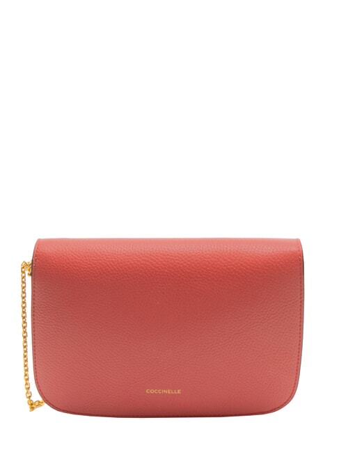 BEAT SOFT Geanta de umar, din piele merisoare - Genți femei