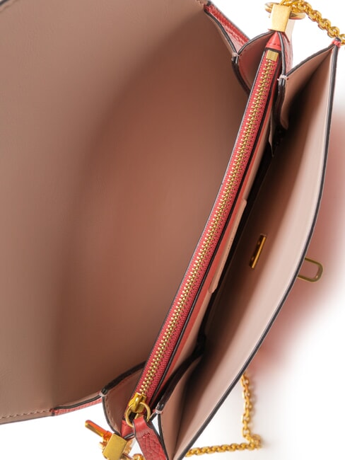 BEAT SOFT Geanta de umar, din piele merisoare - Genți femei