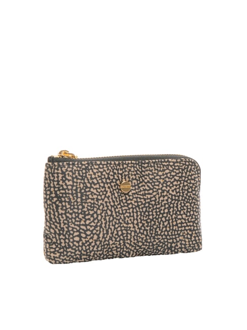 CLASSICA Husa pentru monede cu breloc OP / NATURAL / NEGRU - Portchei