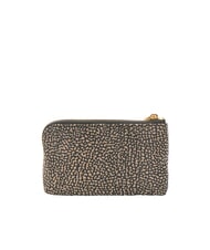 BORBONESE CLASSICA Husa pentru monede cu breloc OP / NATURAL / NEGRU - Portchei - 4