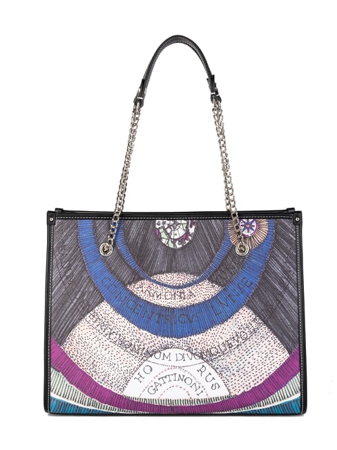 PLANETARIUM Geantă de umăr cu mâner cu lanț noapte/negru - Genți femei