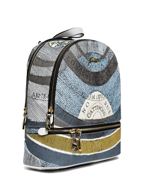 PLANETARIUM Rucsac mediu lună/alb - Genți femei