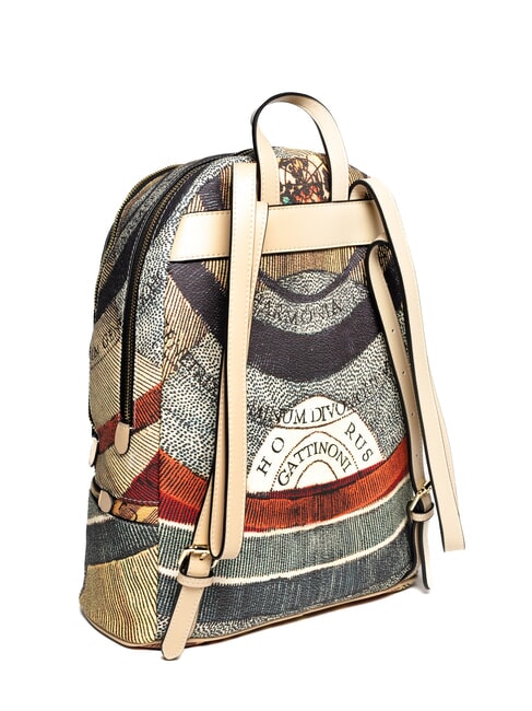 PLANETARIUM Rucsac mare clasic/bej - Genți femei