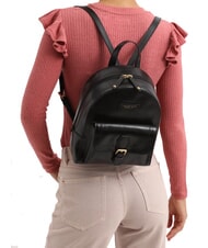 THE BRIDGE GIOVANNA Rucsac din piele Negru de aur - Genți femei - 4