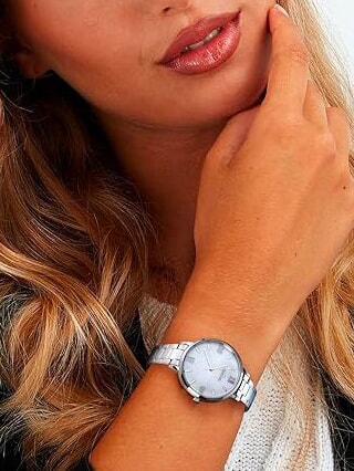 POETICA Ceas de oțel SILVER - Ceasuri