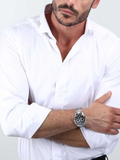 240 Ceas cu cronograf negru - Ceasuri