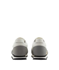 ARMANI EXCHANGE RIO Adidași mici gri neutru+alb aproape - Pantofi bărbați - 3