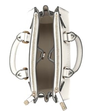 LIUJO HALONA Geantă tote mică realizată manual aproape alb - Genți femei - 4