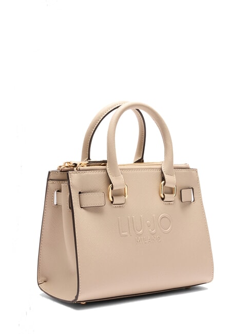 HALONA Geantă tote mică realizată manual NEUTRU - Genți femei