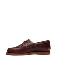 TIMBERLAND CLASSIC BOAT  Pantofi de barca din piele burgundy fullgrain - Pantofi femei - 3