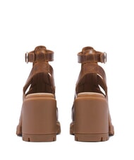 TIMBERLAND ALLINGTON Sandale inalte din piele rugină cu bob plin - Pantofi femei - 4