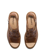 TIMBERLAND ALLINGTON Sandale inalte din piele rugină cu bob plin - Pantofi femei - 5