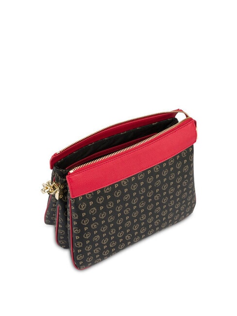 HERITAGE CLASSIC Geanta de umar cu curea de umar lac negru - Genți femei