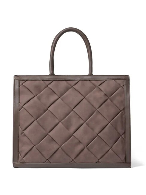 ICONS Tote Geanta de mana, cu bareta de umar maro - Genți femei