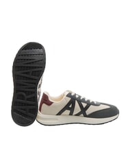 ARMANI EXCHANGE A|X LOGO Adidași alb aproape + gri &icirc;nchis - Pantofi bărbați - 6