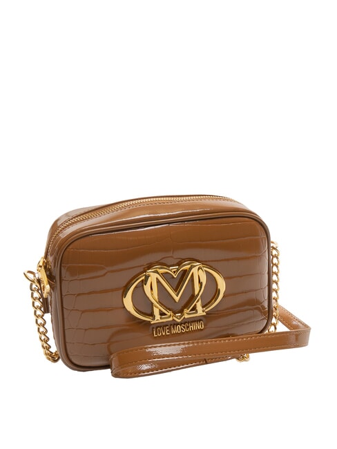 CROCO PRINTED Geanta de umar pentru camera cămilă2 - Genți femei