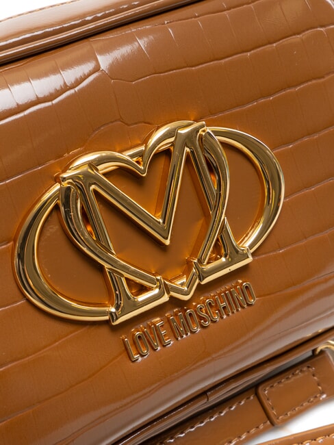 CROCO PRINTED Geanta de umar pentru camera cămilă2 - Genți femei