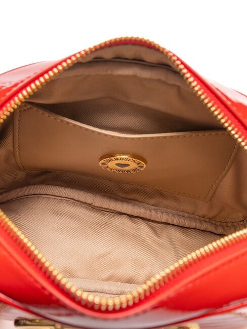 CROCO PRINTED Geanta de umar pentru camera roșu - Genți femei