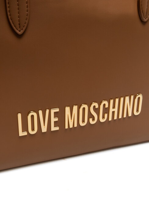 BOLD LOVE Geanta de cumparaturi pe umar cămilă - Genți femei