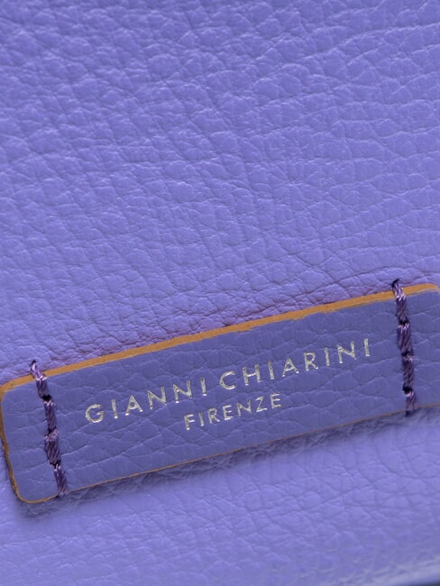 NORA POUCH Geanta din piele cu bareta de umar opulenta - Genți femei