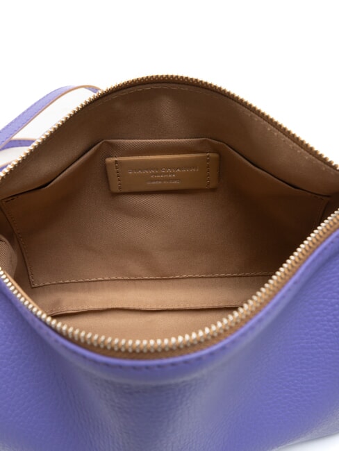 NORA POUCH Geanta din piele cu bareta de umar opulenta - Genți femei