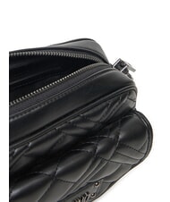 LOVE MOSCHINO QUILTED  Mini geantă pentru cameră cu curea de umăr negru - Genți femei - 3