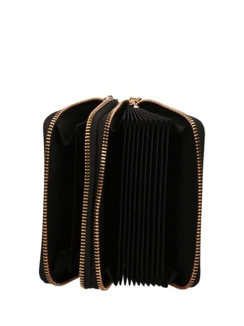 GOLDEN HEART Portofel mediu cu fermoar negru - Portofele femei
