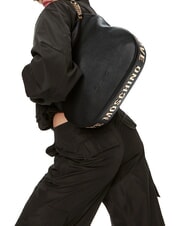 LOVE MOSCHINO SMOOTH Geanta de umar negru - Genți femei - 5