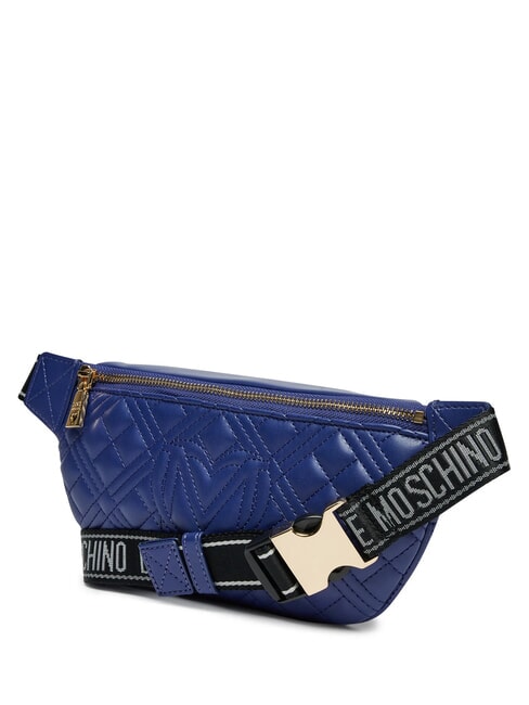 QUILTED  Pungă albastru - Genți femei