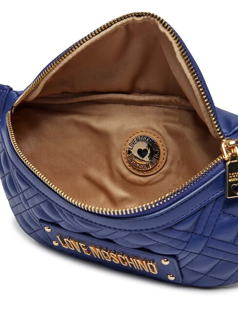 QUILTED  Pungă albastru - Genți femei