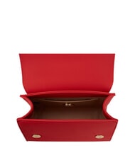 LOVE MOSCHINO LETTERING Geantă mini, cu curea de umăr RED - Genți femei - 4