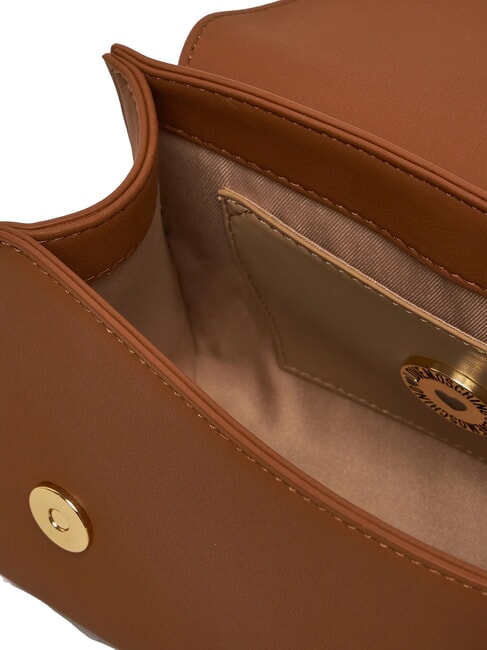 LETTERING Geantă mini, cu curea de umăr nuci - Genți femei