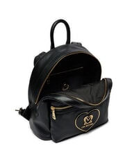 LOVE MOSCHINO GOLDEN HEART  Rucsac negru - Genți femei - 3