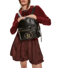 LOVE MOSCHINO GOLDEN HEART  Rucsac negru - Genți femei - 4