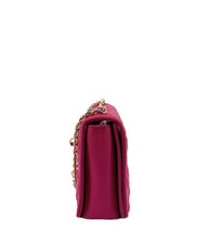 LOVE MOSCHINO QUILTED GOLD CHAIN Geantă de umăr/încrucișată magenta - Genți femei - 4