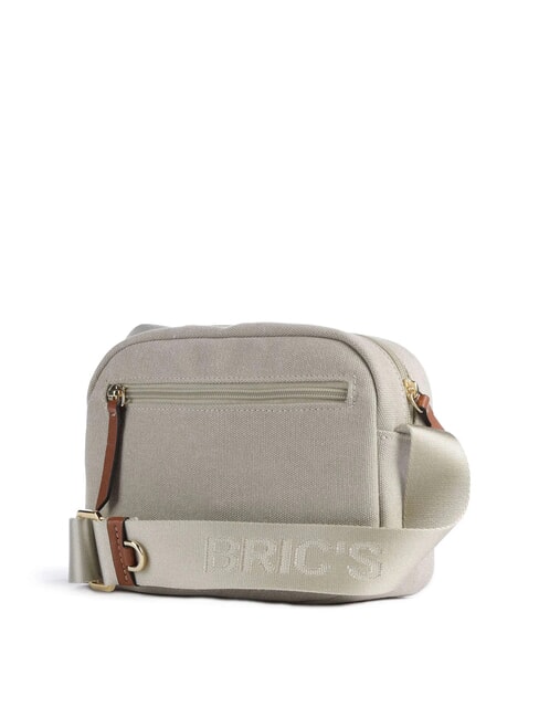 SORRENTO ERICA Geantă mică de umăr din pânză BEIGE - Genți femei